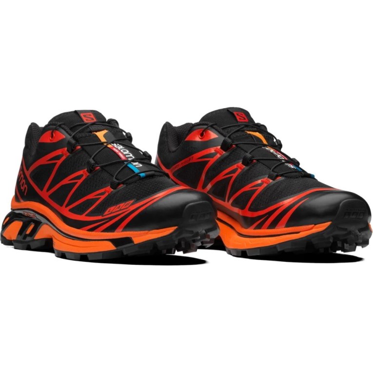 Tenis Salomon Xt-6 Feminino Pretas Laranja | PT O39156